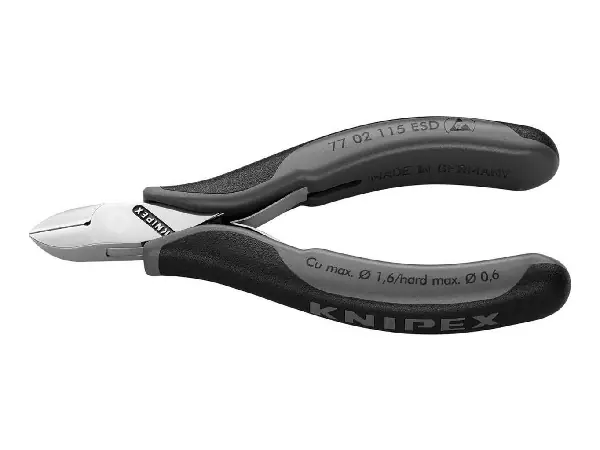 Alicate de corte diagonal 115mm forma0 ESD Knipex  