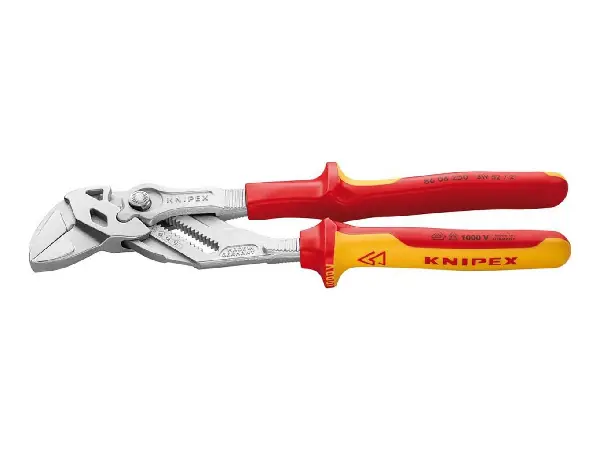 Alicates de ajuste tipo p ico de loro 250mm cr. man go bicomp Knipex 