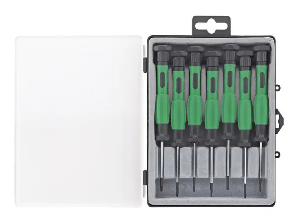 Juego destornilladores electricista 7pzs. pl. PH FORTIS 